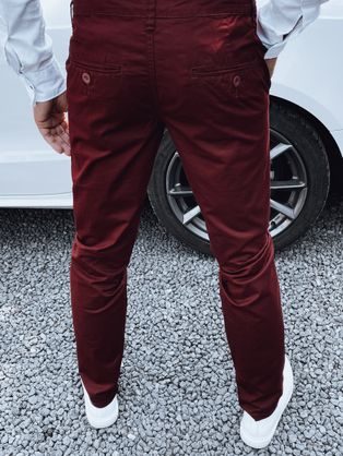 Chinos kaki hlače v klasičnem kroju V3 PACP-0183