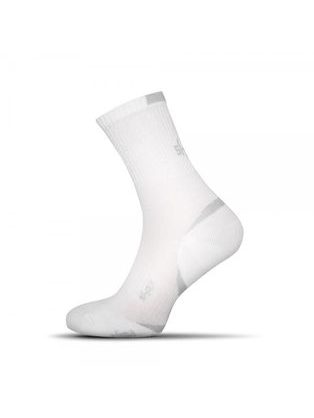 Bombažne moške nogavice v beli barvi Clima Plus