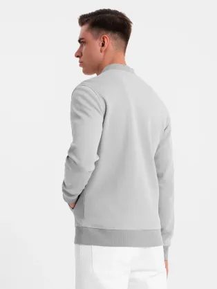 Osnovna moška bombažna majica v bordo barvi V3 om-ssbn-0159