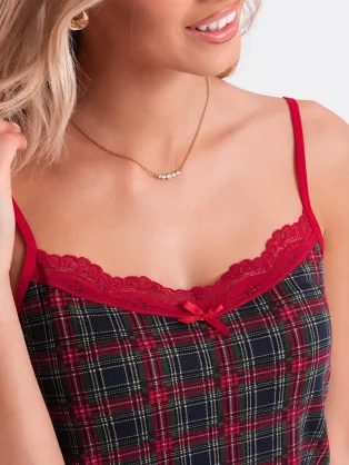 Originalna črna ženska pižama Good night ULR261