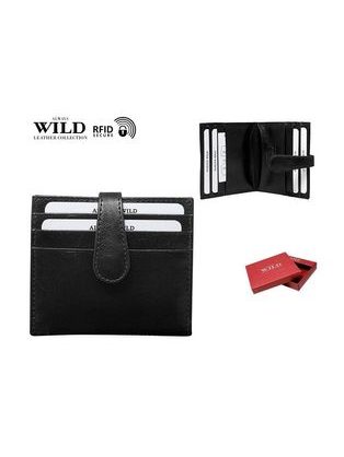 Črna trendovska denarnica Wild