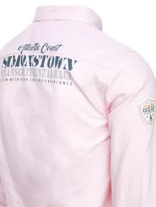 Priložnostna modra moška srajca V3 SHCS-0177