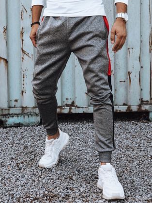 Sive moške športne hlače