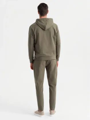 Osnovni temno rožnati set trenirke (pulover+hlače) V4 Z84