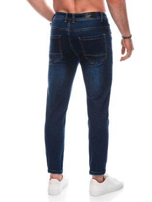 Jeans hlače v sivi barvi P1062