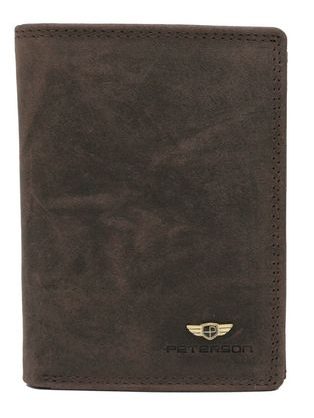 Trendovska črna moška denarnica Rovicky