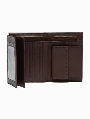 Elegantna rjava denarnica A798