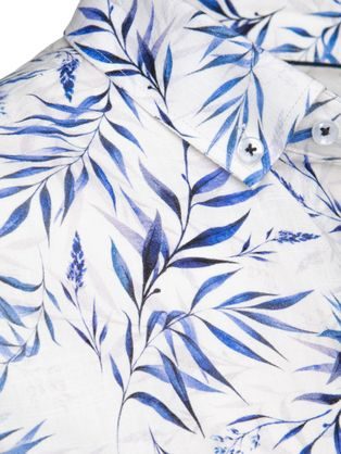 Modna črna moška srajca V2 SHDS-0181