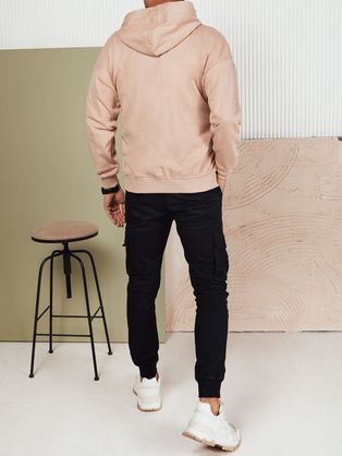 Atraktiven siv pulover z napisom