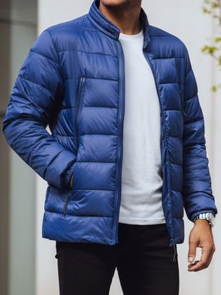 Prehodna modra prešita jakna