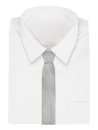 Klasična rjava moška kravata Alties