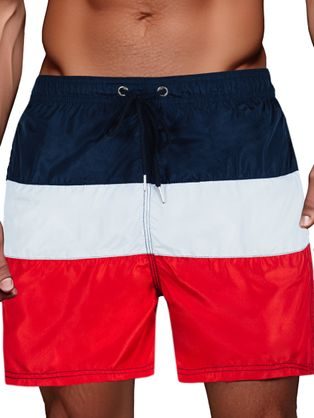 Oranžne kopalke z ombre motivom V17 SRBS-0125