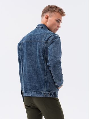 Modna temna jeans jakna C441