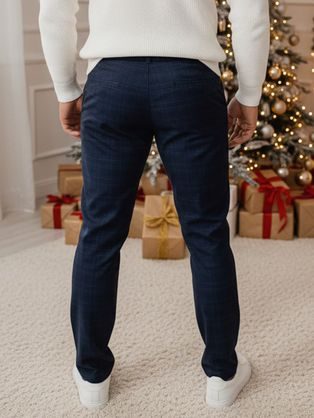 Chinos kaki hlače v klasičnem kroju V3 PACP-0183