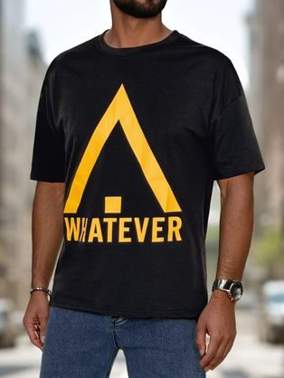 Črna majica za moške NEVADA