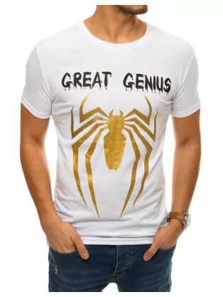 Originalna bela majica Great Genius