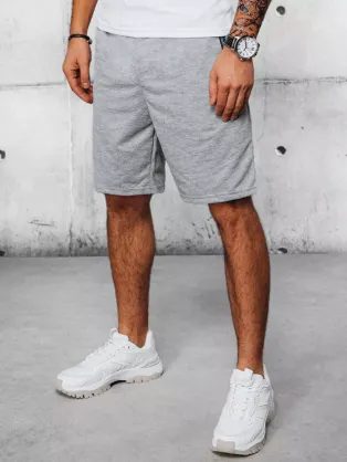 Modne sive kratke hlače iz džinsa