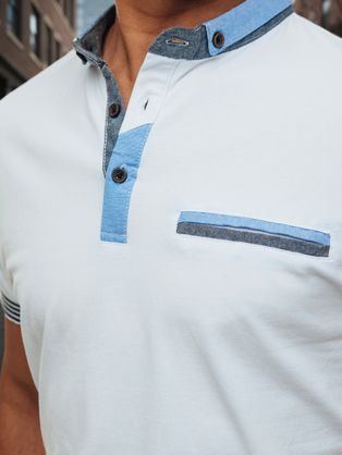 Moderna zelena moška polo majica