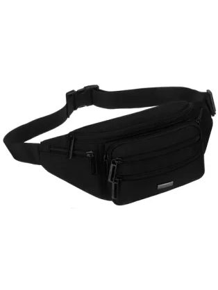 Trendovska črna moška torbica