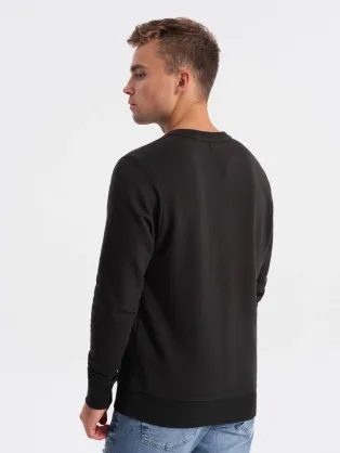 Modna črna preprosta jopa