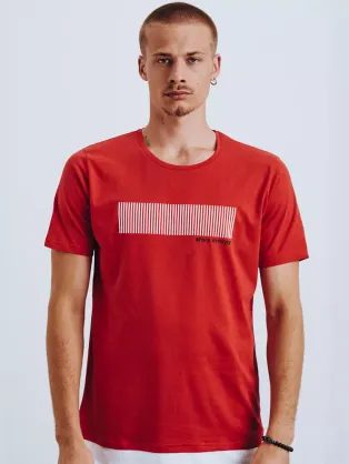 Originalna rdeča majica s potiskom