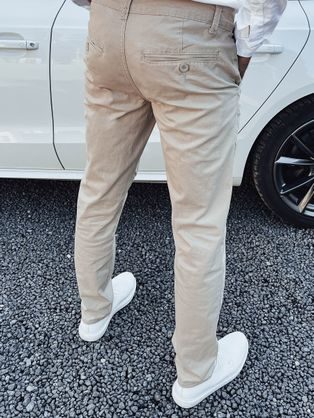 Chinos kaki hlače v klasičnem kroju V3 PACP-0183