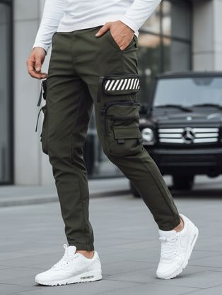 Brezčasne zelene jogger hlače