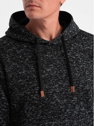 Maromoriran siv Icon moški pulover s kapuco