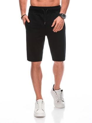 Moške kratke hlače za prosti čas v črni barvi SRBS0101/V-6