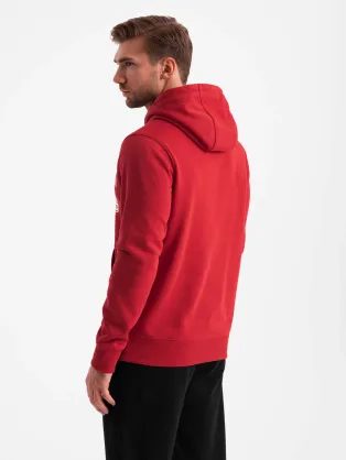 Osnovna moška grafitna majica s kapuco