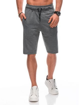 Moške kratke hlače za prosti čas v sivi barvi SRBS0101/V-3