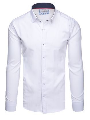 Moška bela elegantna srajca
