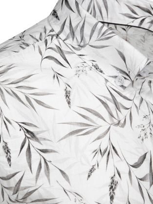 Modna črna moška srajca V2 SHDS-0181