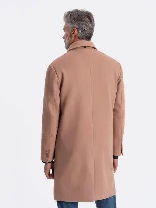 Eleganten siv enoslojni plašč