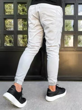 Svetlo sive jogger hlače