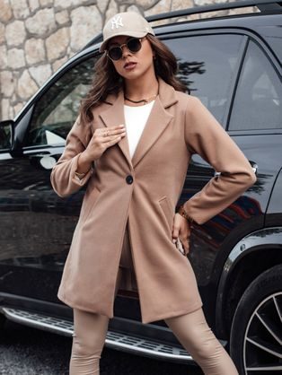 Lep kamelji plašč za ženske Lugi