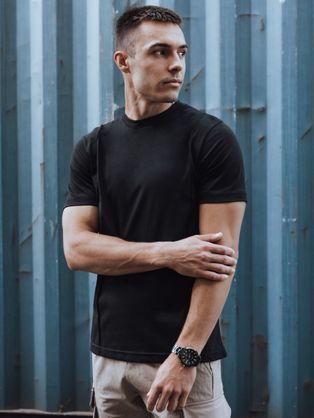 Zanimiva krem majica s potiskom V1 TSPT-0199