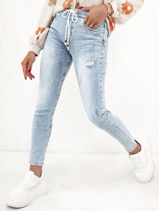Modne ženske modre kavbojke Stylefit