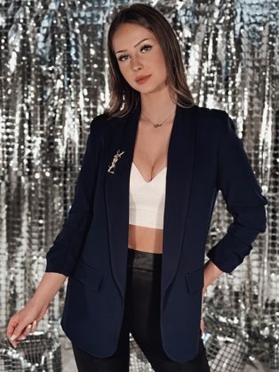 Mornarsko modra ženska oversized jakna MARANTTA