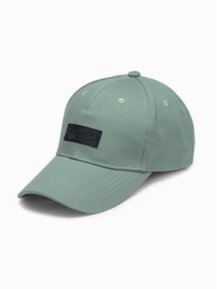 Svetlo zelena moderna kapa s šiltom H102