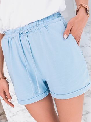 Običajne modre ženske kratke hlače WLR005