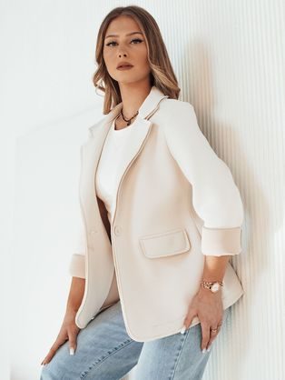 Elegantna ženska bež jakna Spondi