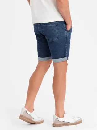 Moške hlače v grafitni barvi z žepi na zadrgo