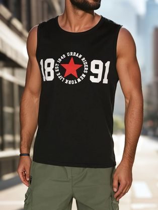 Bel brezrokavnik s poletnim motivom V2 TSTT-0191