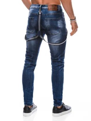 Elegantne kavbojke v sivi barvi V1 PADP-0148