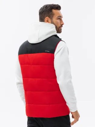 Edinstveni bež eleganten telovnik V3 BLZV-0109
