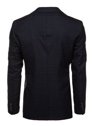 Enovrsten granat moder moški suknjič