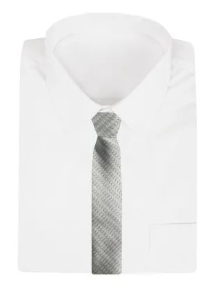 Rdeča moška kravata z nežno teksturo