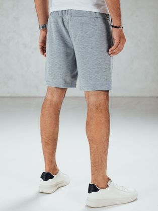 Moške hlače v grafitni barvi z žepi na zadrgo