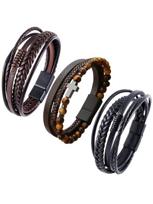 Komplet 3 elegantnih zapestnic